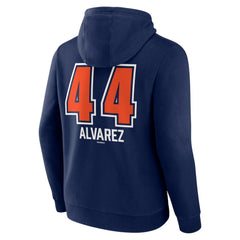 Yordan Alvarez Houston Astros Fastball Player Name & Number Pullover Hoodie - MLB