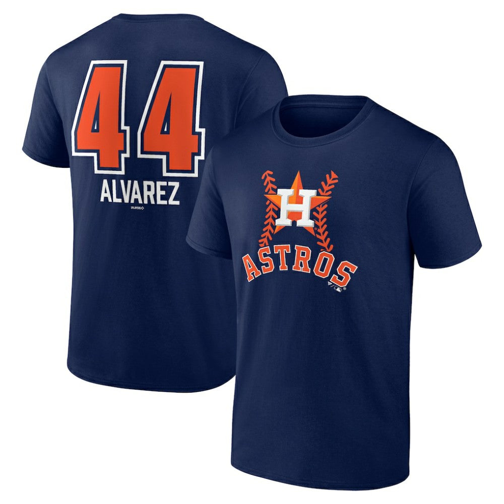 Yordan Alvarez Houston Astros Fastball Player Name & Number T-Shirt - MLB