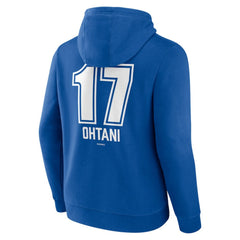 Shohei Ohtani Los Angeles Dodgers Fastball Player Name & Number Pullover Hoodie - MLB