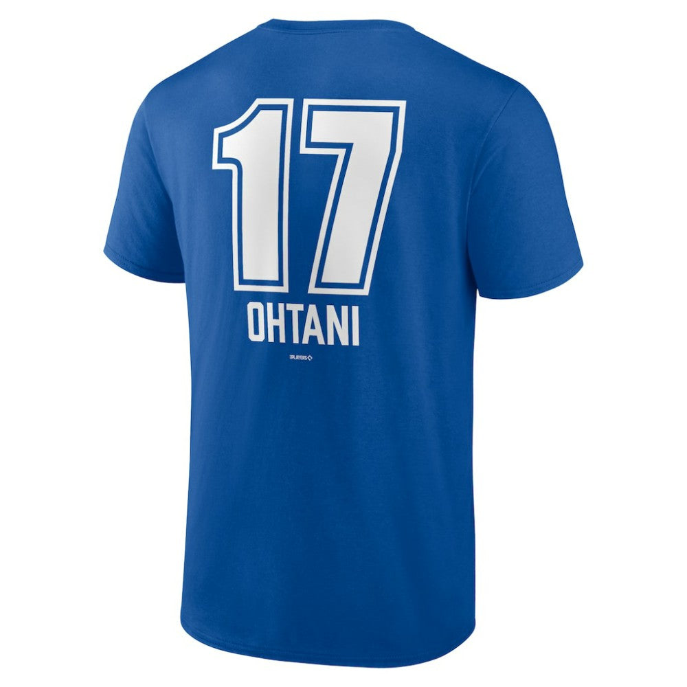 Shohei Ohtani Los Angeles Dodgers Fastball Player Name & Number T-Shirt - MLB