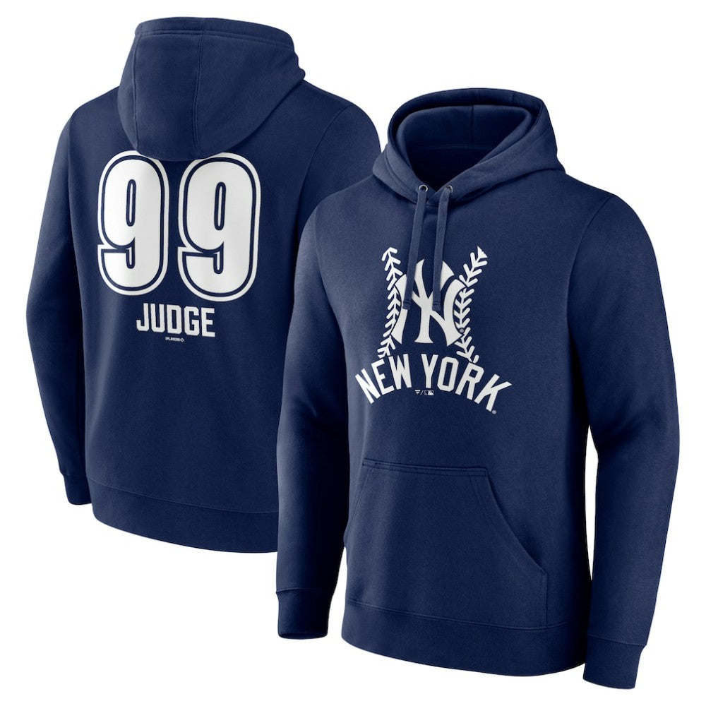 Aaron Judge New York Yankees Fastball Player Name & Number Pullover Hoodie - MLB