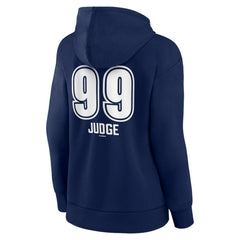 Aaron Judge New York Yankees Women's Fastball Player Name & Number Pullover Hoodie - MLB