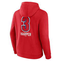 Bryce Harper Philadelphia Phillies Fastball Player Name & Number Pullover Hoodie - MLB