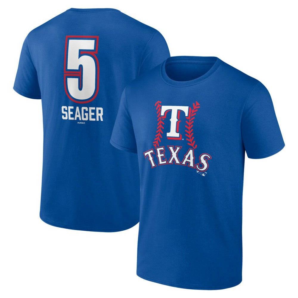 Corey Seager Texas Rangers Fastball Player Name & Number T-Shirt - MLB