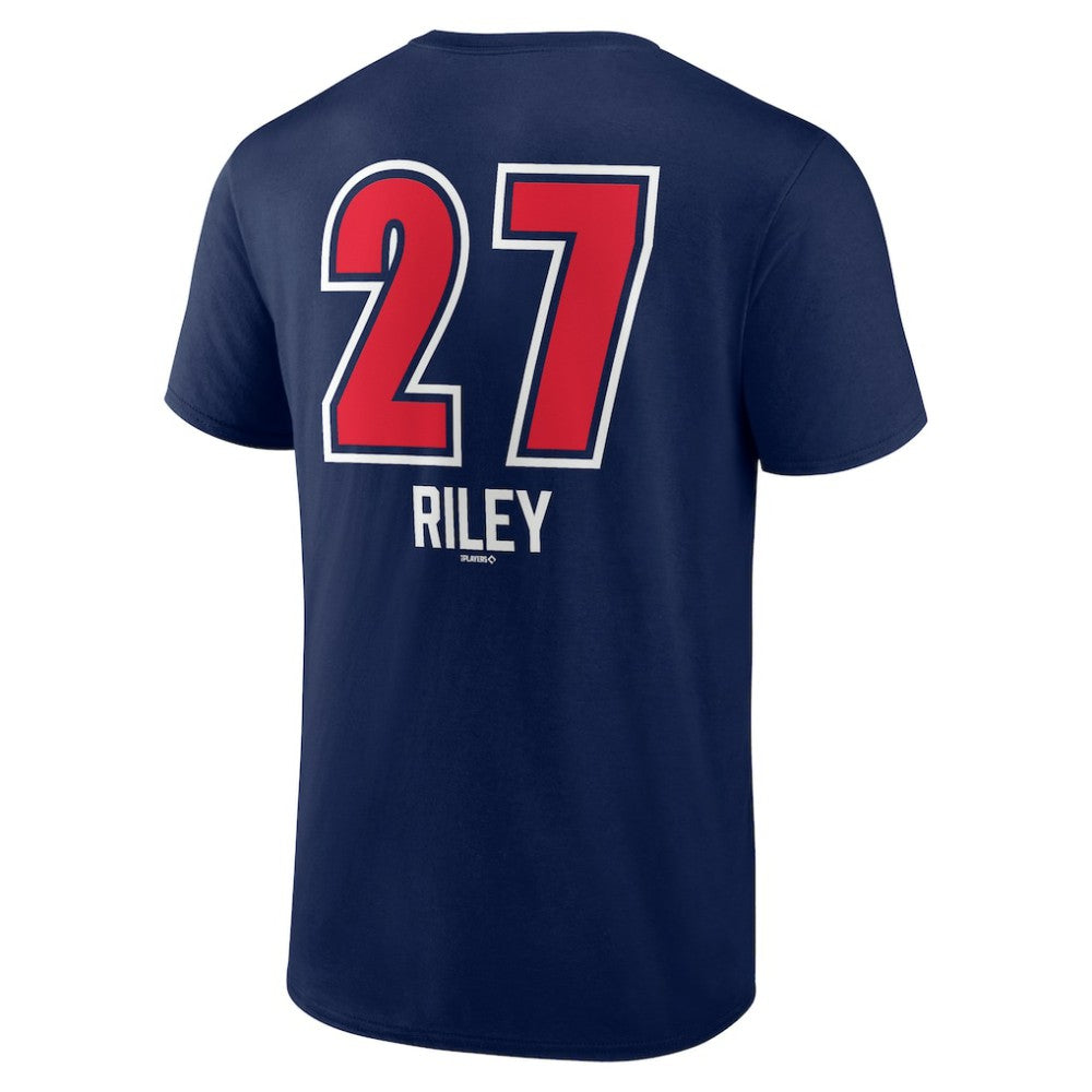 Austin Riley Atlanta Braves Fastball Player Name & Number T-Shirt - MLB