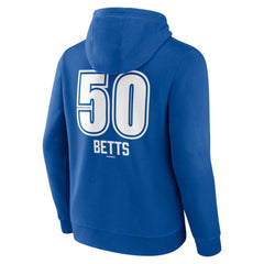 Mookie Betts Los Angeles Dodgers Fastball Player Name & Number Pullover Hoodie - MLB
