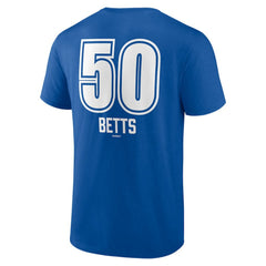 Mookie Betts Los Angeles Dodgers Fastball Player Name & Number T-Shirt - MLB