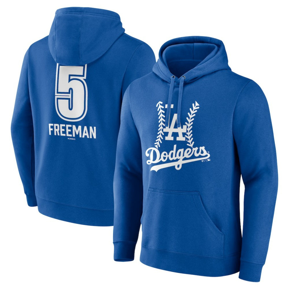 Freddie Freeman Los Angeles Dodgers Fastball Player Name & Number Pullover Hoodie - MLB