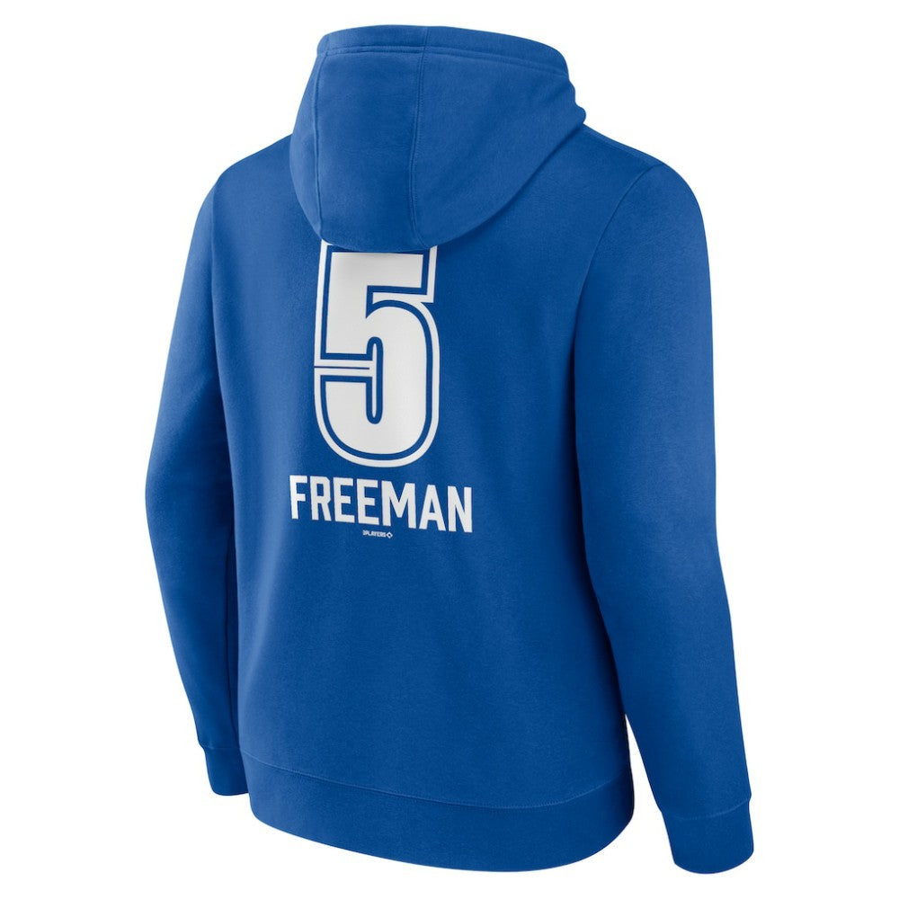 Freddie Freeman Los Angeles Dodgers Fastball Player Name & Number Pullover Hoodie - MLB