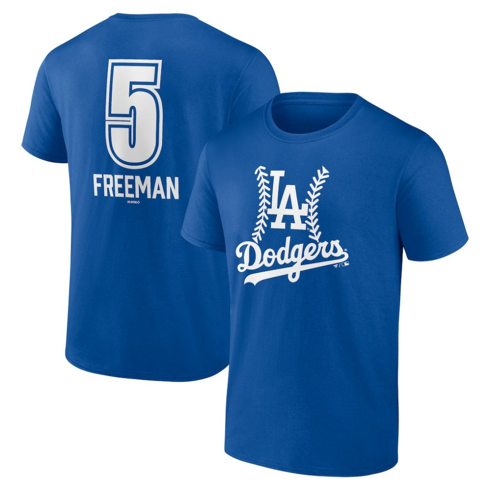 Freddie Freeman Los Angeles Dodgers Fastball Player Name & Number T-Shirt - MLB