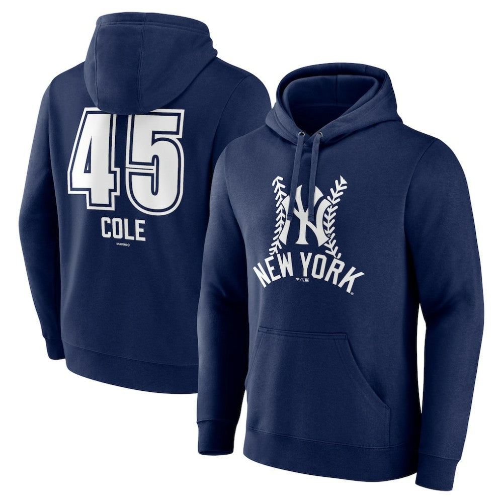 Gerrit Cole New York Yankees Fastball Player Name & Number Pullover Hoodie - MLB