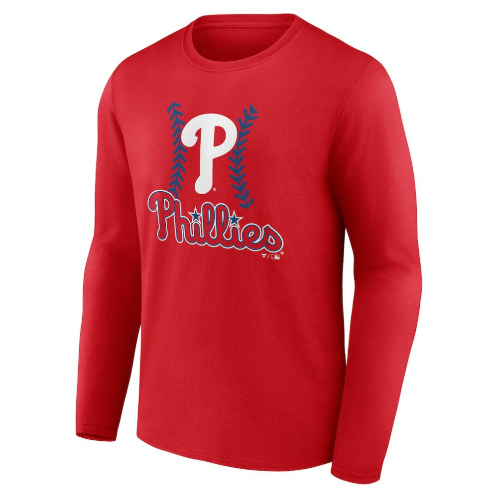 Trea Turner Philadelphia Phillies Fastball Player Name & Number Long Sleeve T-Shirt - MLB