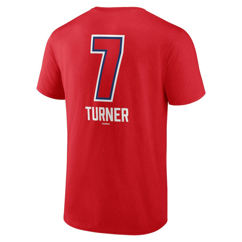 Trea Turner Philadelphia Phillies Fastball Player Name & Number T-Shirt - MLB