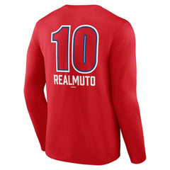 J.T. Realmuto Philadelphia Phillies Fastball Player Name & Number Long Sleeve T-Shirt - MLB
