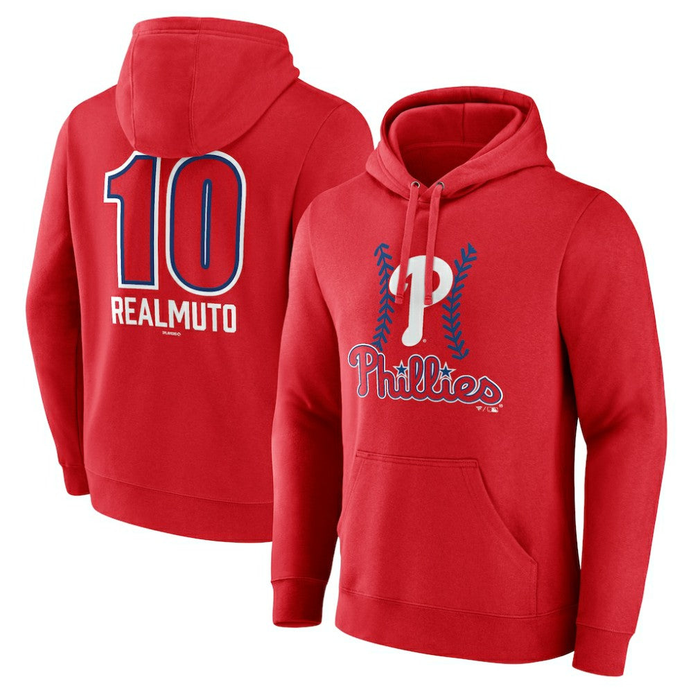 J.T. Realmuto Philadelphia Phillies Fastball Player Name & Number Pullover Hoodie - MLB