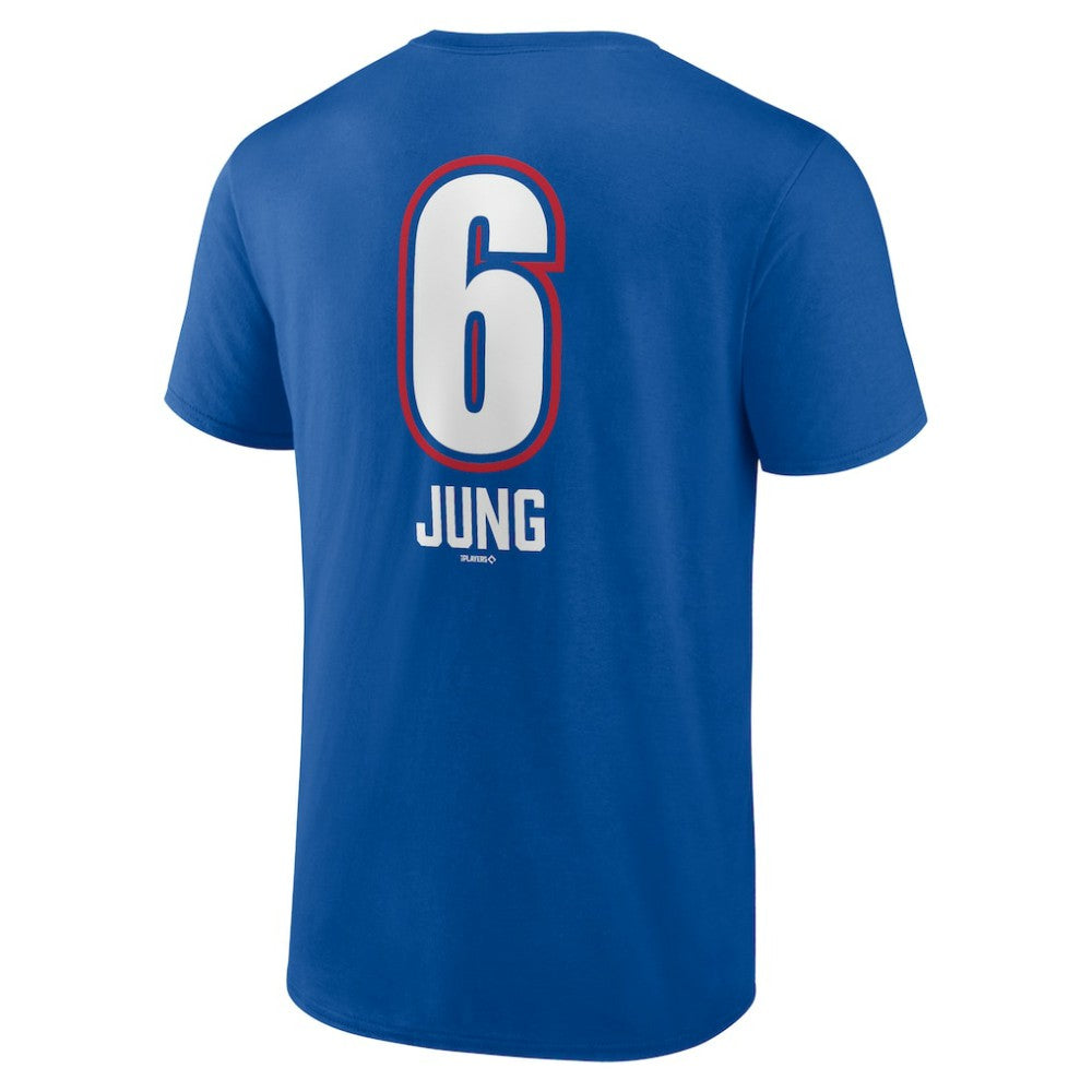 Josh Jung Texas Rangers Fastball Player Name & Number T-Shirt - MLB