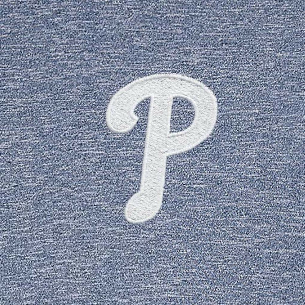 Philadelphia Phillies Antigua Hunk Quarter-Zip Top - MLB