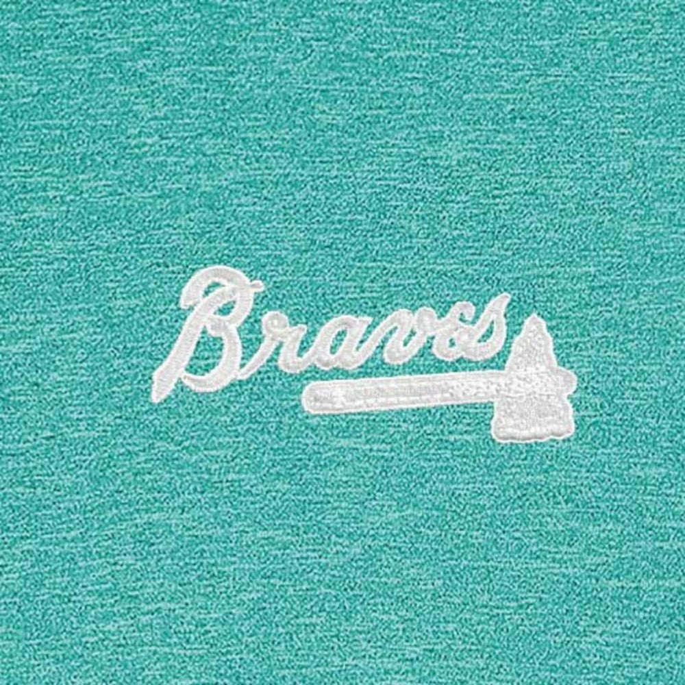 Atlanta Braves Antigua Hunk Quarter-Zip Top - MLB
