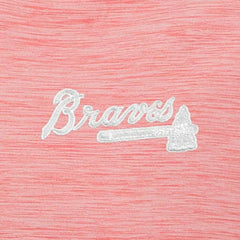 Atlanta Braves Antigua Bright Quarter-Zip Pullover Top - MLB