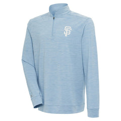 San Francisco Giants Antigua Bright Quarter-Zip Pullover Top - MLB