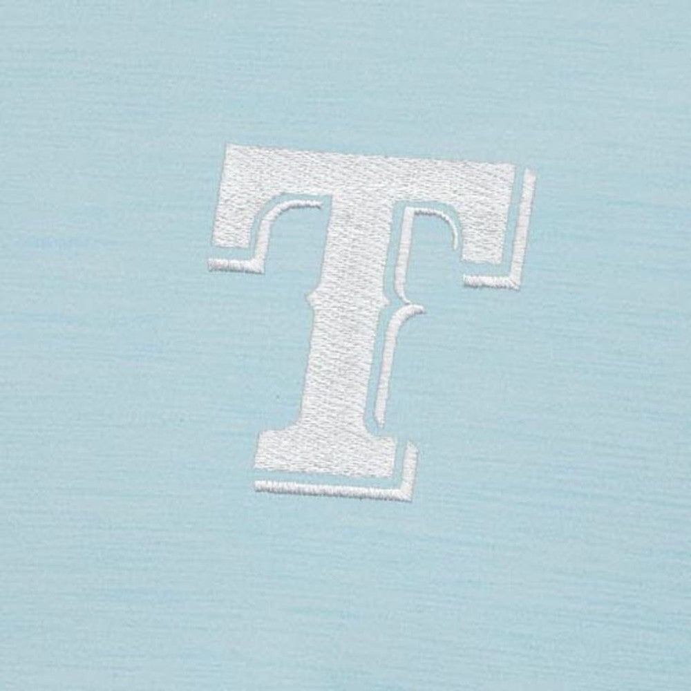 Texas Rangers Antigua Bright Quarter-Zip Pullover Top - MLB