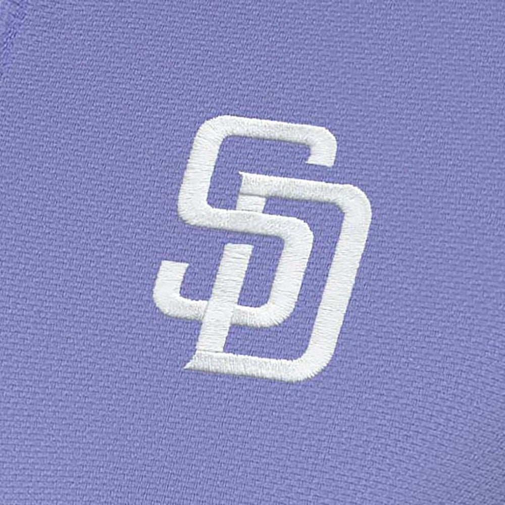 San Diego Padres Antigua Women's Finish Quarter-Zip Pullover Top - MLB