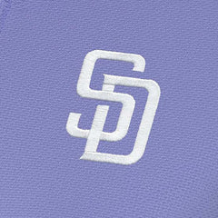 San Diego Padres Antigua Women's Finish Quarter-Zip Pullover Top - MLB