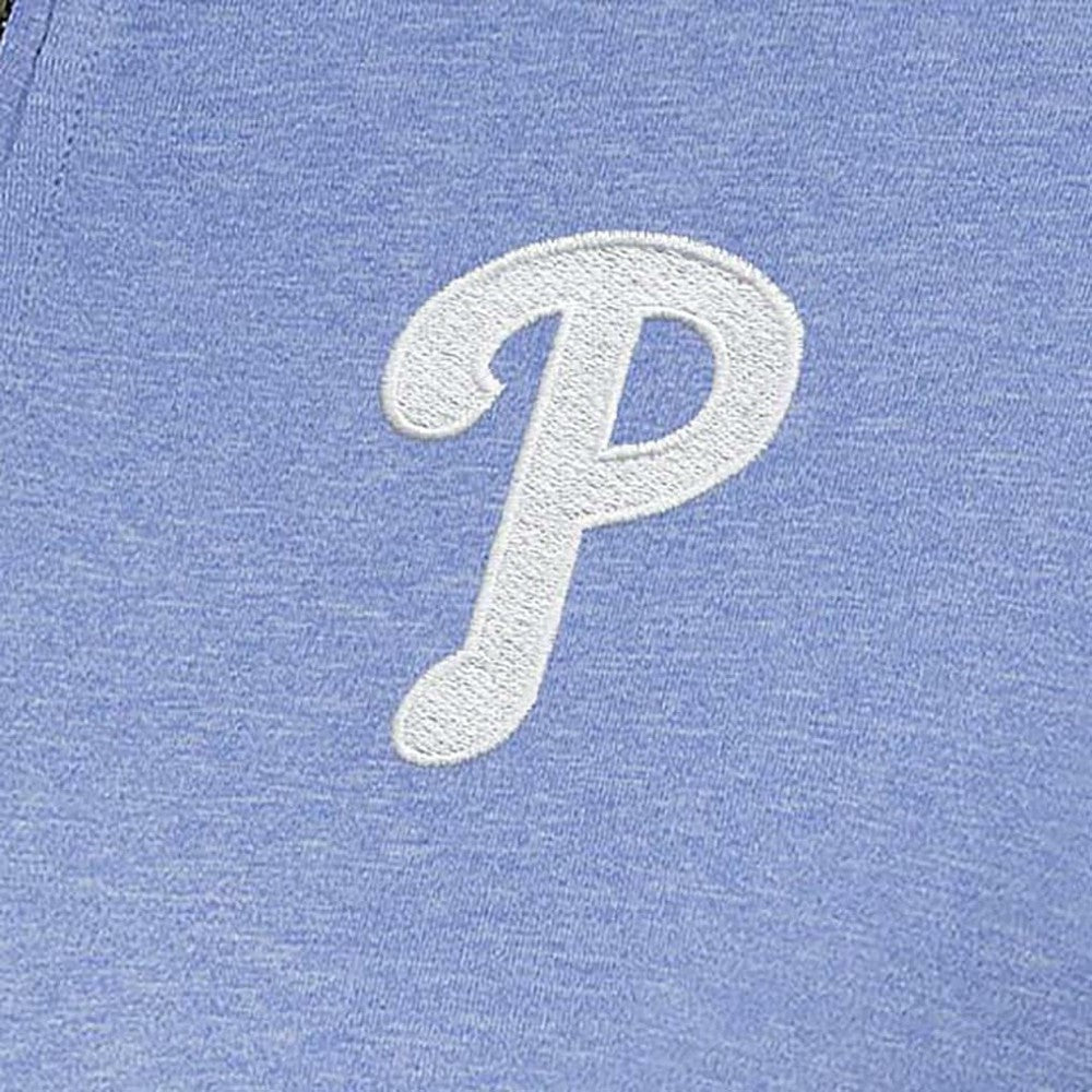 Philadelphia Phillies Antigua Women's Mentor Quarter-Zip Pullover Top - MLB