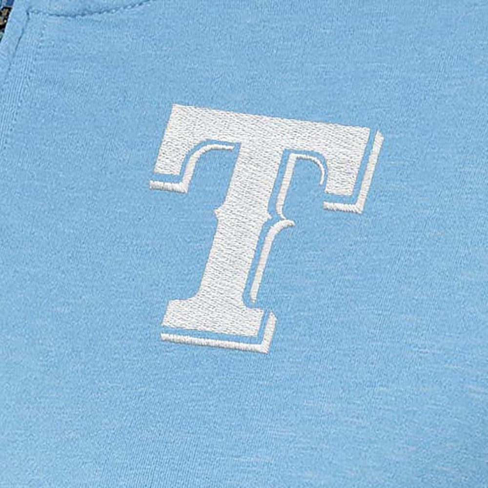 Texas Rangers Antigua Women's Mentor Quarter-Zip Pullover Top - MLB