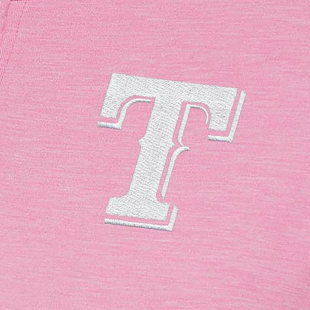 Texas Rangers Antigua Women's Mentor Quarter-Zip Pullover Top - MLB