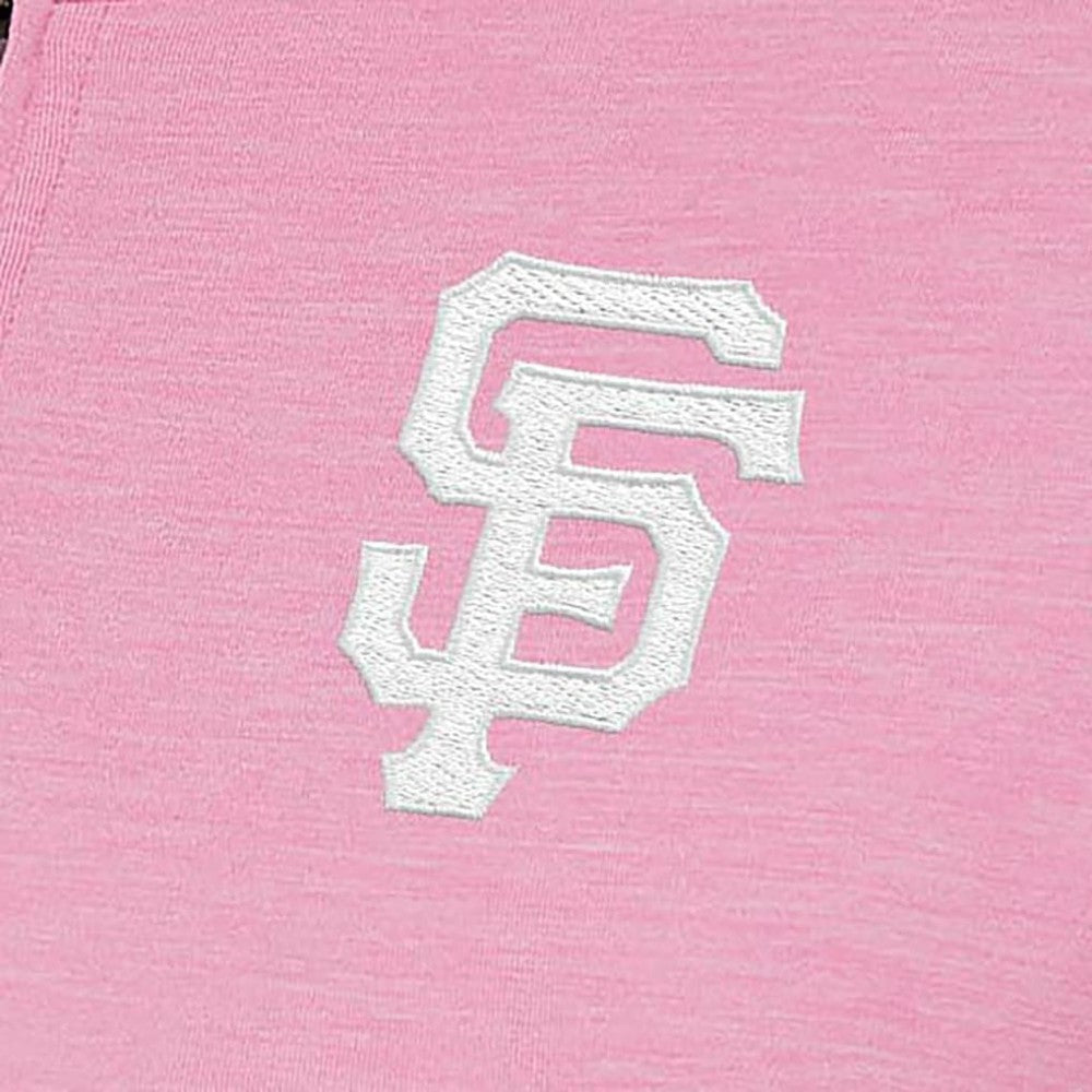 San Francisco Giants Antigua Women's Mentor Quarter-Zip Pullover Top - MLB