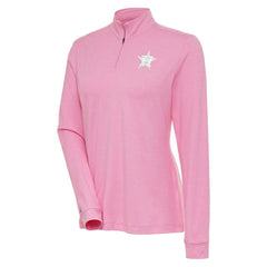 Houston Astros Antigua Women's Mentor Quarter-Zip Pullover Top - MLB