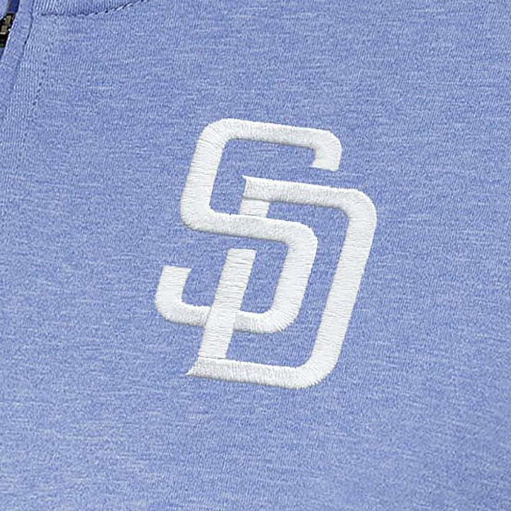 San Diego Padres Antigua Women's Mentor Quarter-Zip Pullover Top - MLB