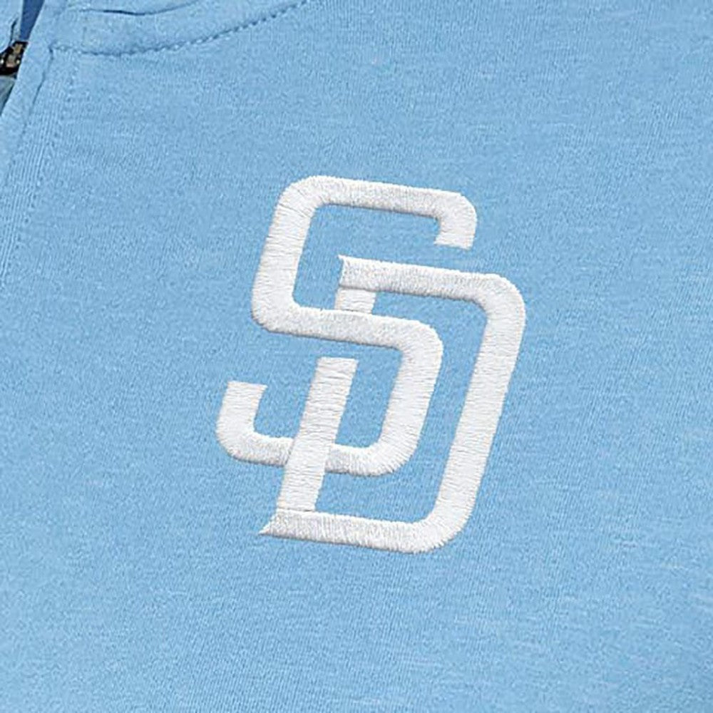 San Diego Padres Antigua Women's Mentor Quarter-Zip Pullover Top - MLB