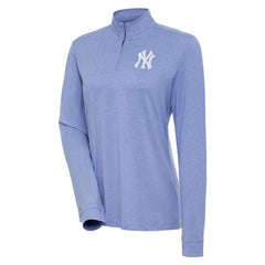 New York Yankees Antigua Women's Mentor Quarter-Zip Pullover Top - MLB
