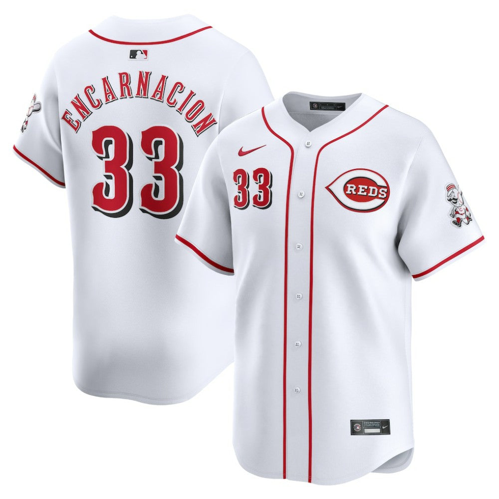 Christian Encarnacion-Strand Cincinnati Reds Nike Home Limited Player Jersey - MLB