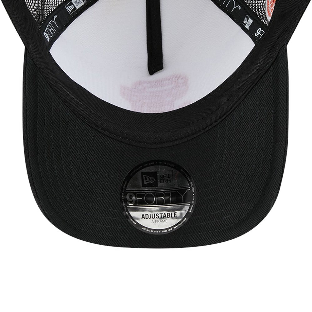 San Francisco Giants New Era Checkered Flag A-Frame Trucker 9FORTY Adjustable Hat - MLB