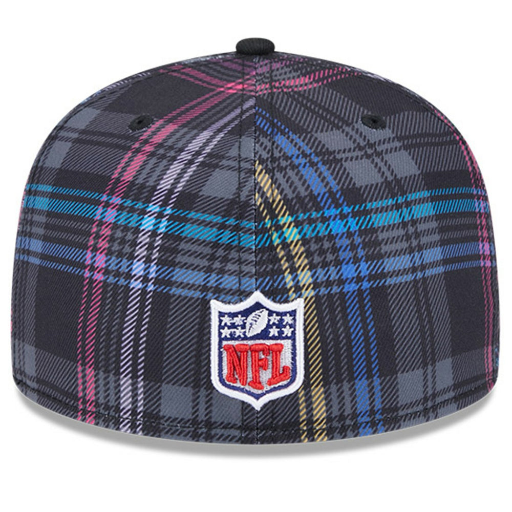 New York Jets New Era 2024 NFL Crucial Catch Plaid 59FIFTY Fitted Hat Black | NFL