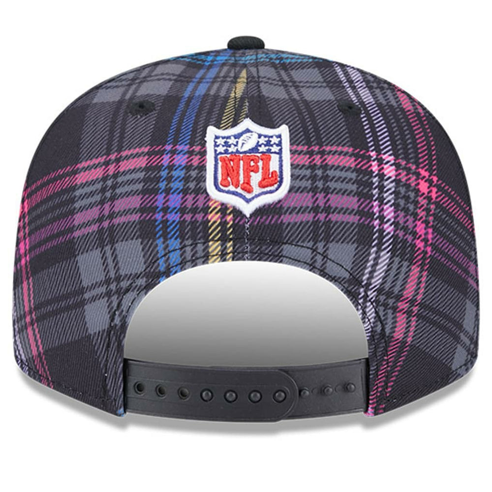 Jacksonville Jaguars New Era 2024 NFL Crucial Catch Plaid 9FIFTY Snapback Hat Black | NFL