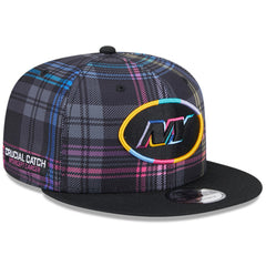 New York Jets New Era 2024 NFL Crucial Catch Plaid 9FIFTY Snapback Hat Black | NFL
