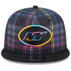 New York Jets New Era 2024 NFL Crucial Catch Plaid 9FIFTY Snapback Hat Black | NFL