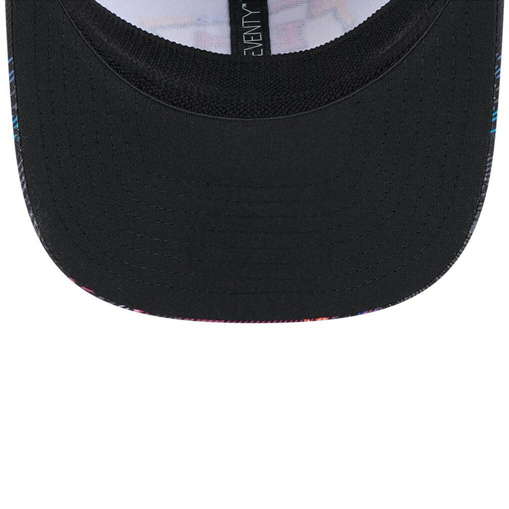 Jacksonville Jaguars New Era 2024 NFL Crucial Catch Plaid 9SEVENTY Trucker Snapback Hat Black | NFL