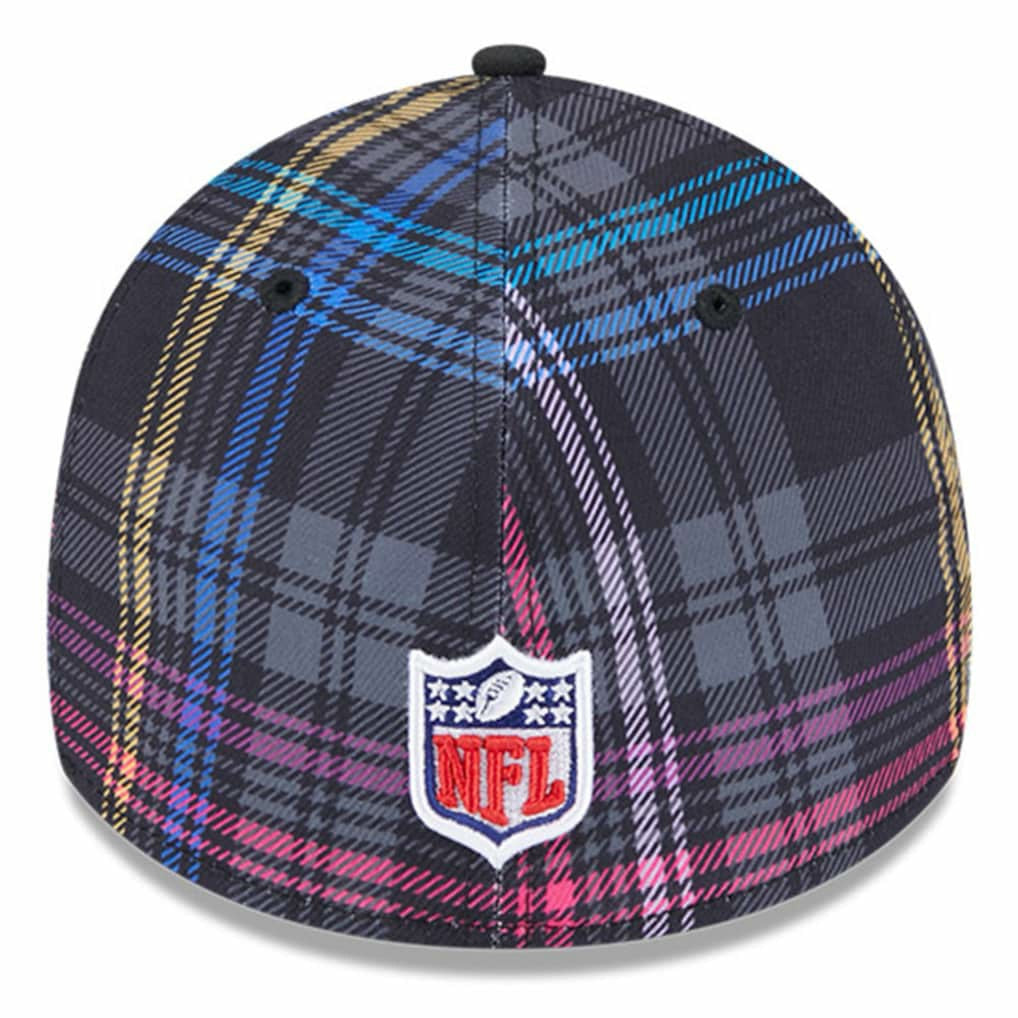 Jacksonville Jaguars New Era 2024 NFL Crucial Catch Plaid 39THIRTY Flex Hat Black | NFL