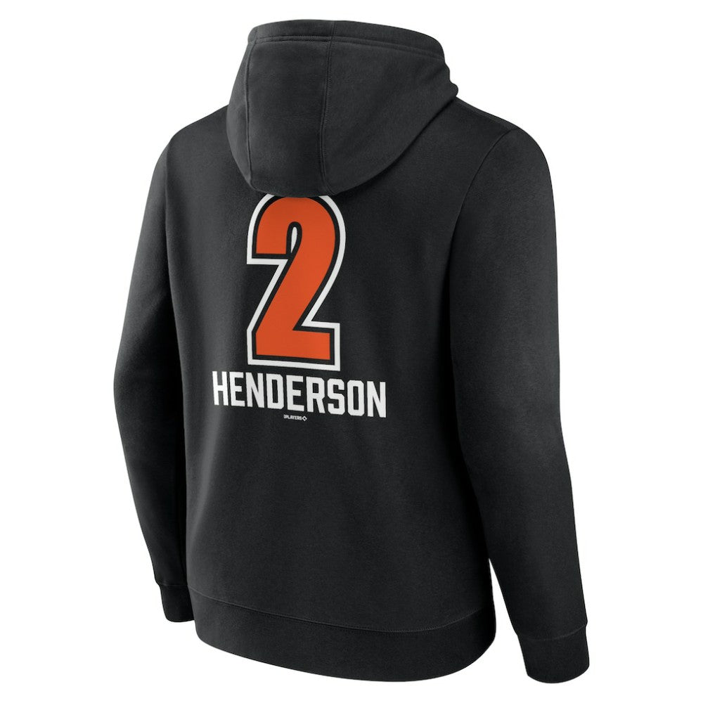Gunnar Henderson Baltimore Orioles Fastball Player Name & Number Pullover Hoodie - MLB