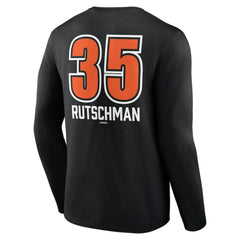 Adley Rutschman Baltimore Orioles Fastball Player Name & Number Long Sleeve T-Shirt - MLB