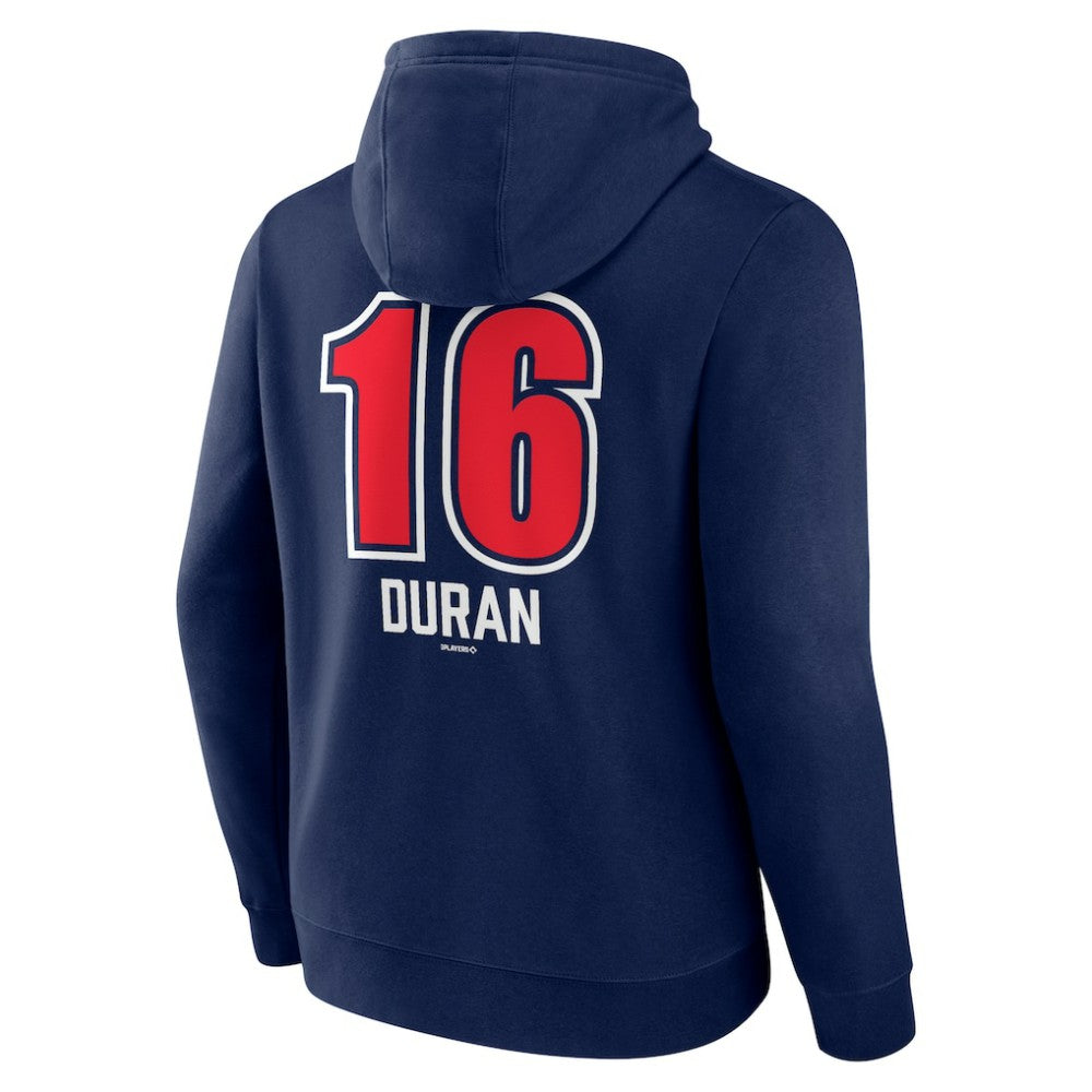 Jarren Duran Boston Red Sox Fastball Player Name & Number Pullover Hoodie - MLB