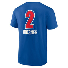 Nico Hoerner Chicago Cubs Fastball Player Name & Number T-Shirt - MLB