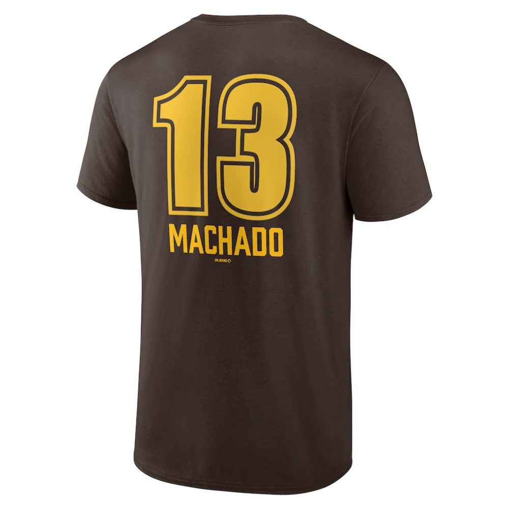 Manny Machado San Diego Padres Fastball Player Name & Number T-Shirt - MLB