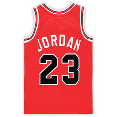 Michael Jordan Chicago Bulls Preschool Hardwood Classics 1984/85 Authentic Swingman Jersey Red - NBA