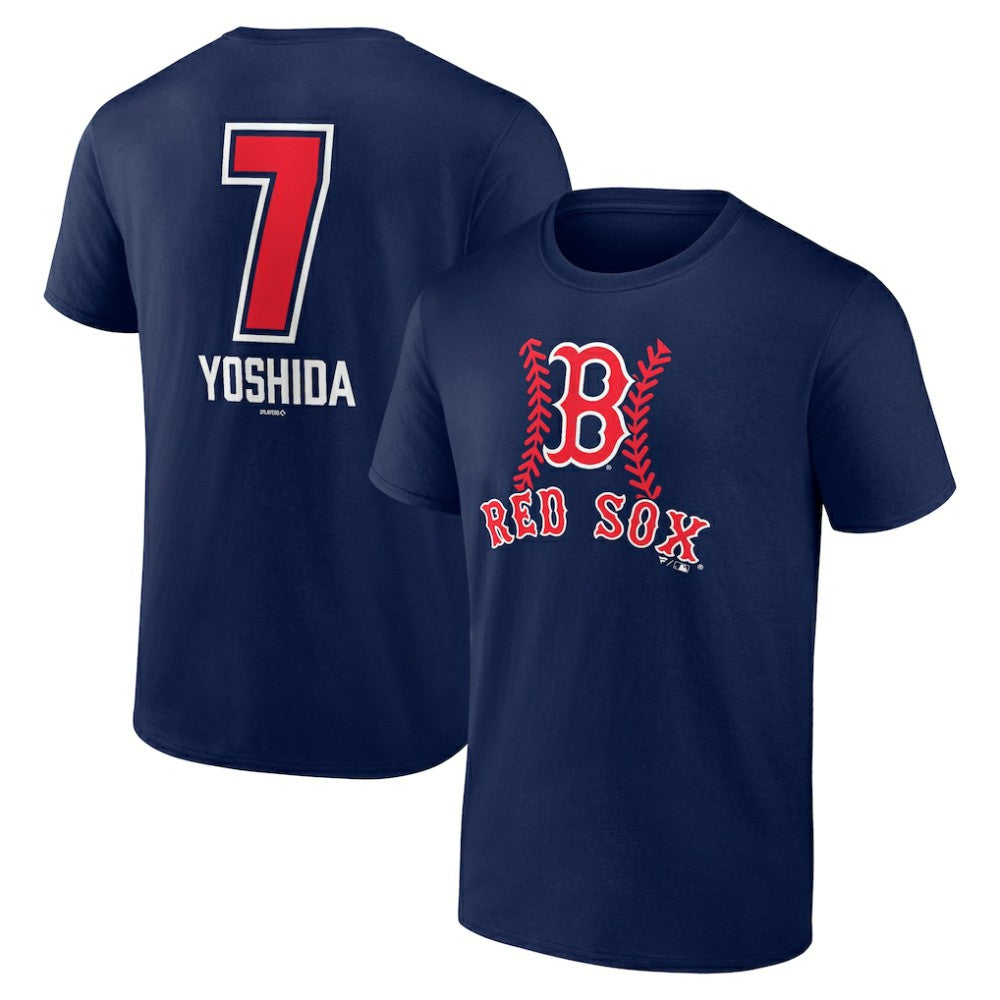 Masataka Yoshida Boston Red Sox Fastball Player Name & Number T-Shirt - MLB